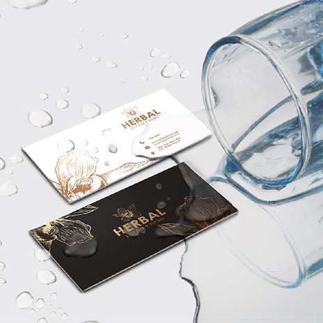 Danh thiếp giấy nhựa