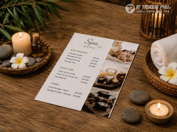 In Menu Nhựa Giá Rẻ, Bền Đẹp | Nhận Làm Theo Yêu Cầu