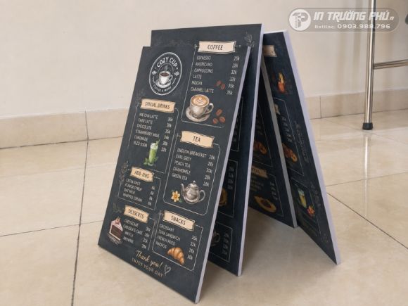 In Menu Formex Theo Yêu Cầu – Đẹp, Bền, Lấy Ngay