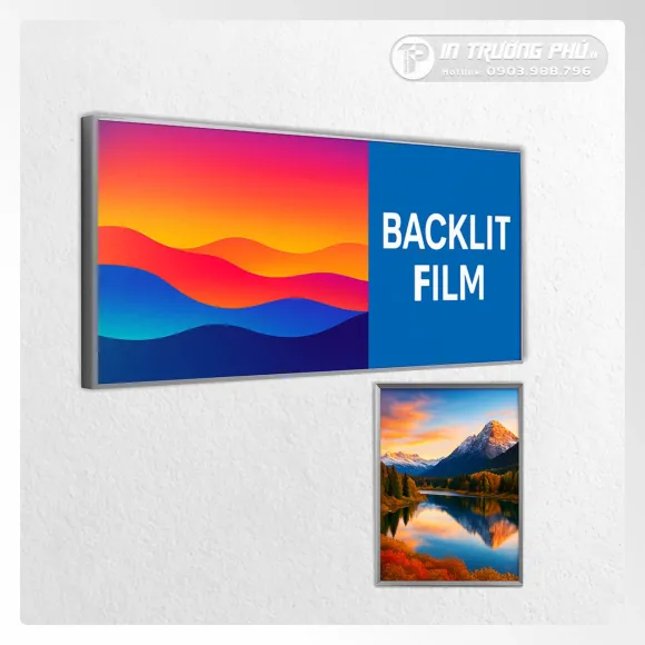 Backlit Film Là Gì? Các Loại Backlit Film Phổ Biến Hiện Nay | Giải Pháp Quảng Cáo Ấn Tượng Tại In Trường Phú