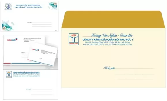 Nhận in ấn phong bì thư số lượng theo yêu cầu