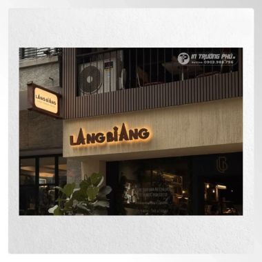 Bảng hiệu cafe