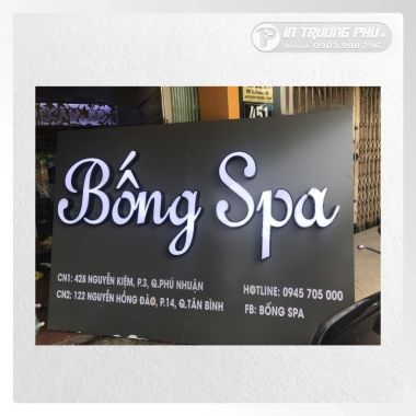 Bảng hiệu spa