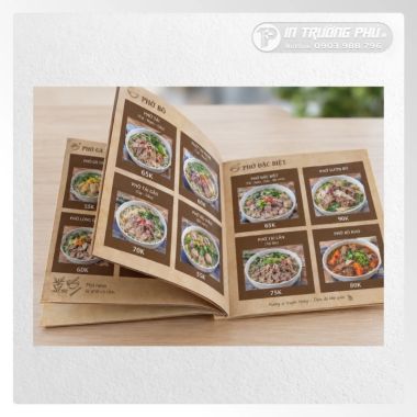Menu quán ăn