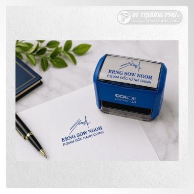 Khắc dấu chữ ký
