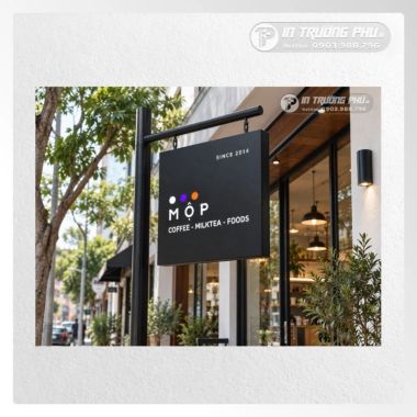Biển vẫy cafe đẹp