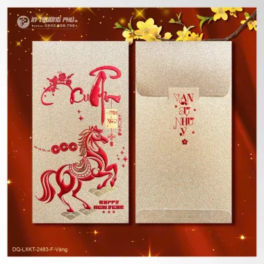Bao lì xì ép kim cao cấp
