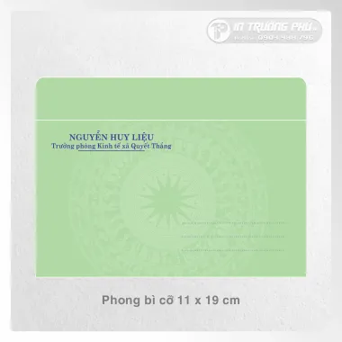Phong Bì - Bao Thư Cá Nhân