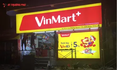 Biển bạt có đèn