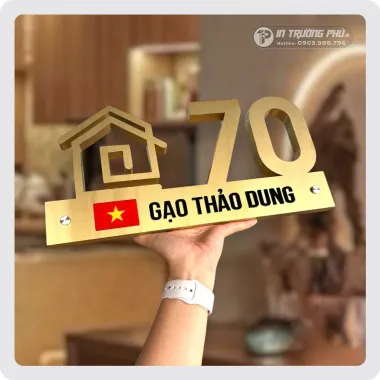 Biển số nhà có đèn Led-BSN-TP061