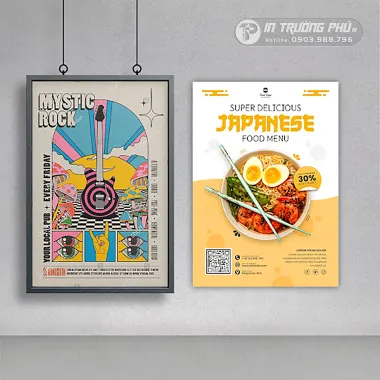 In decal khổ lớn- Poster quảng cáo
