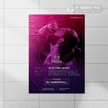 In decal khổ lớn- Poster quảng cáo