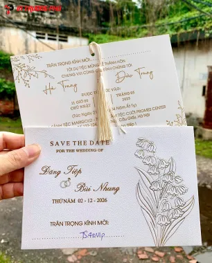 Thiệp Cưới Cao Cấp TS40VIP