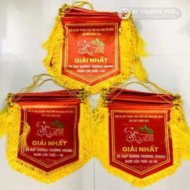 Cờ giải - in chuyển nhiệt