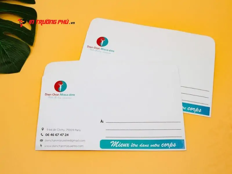 Ti&ecirc;u chuẩn kỹ thuật của một mẫu phong b&igrave; c&ocirc;ng ty chuẩn nhận diện thương hiệu