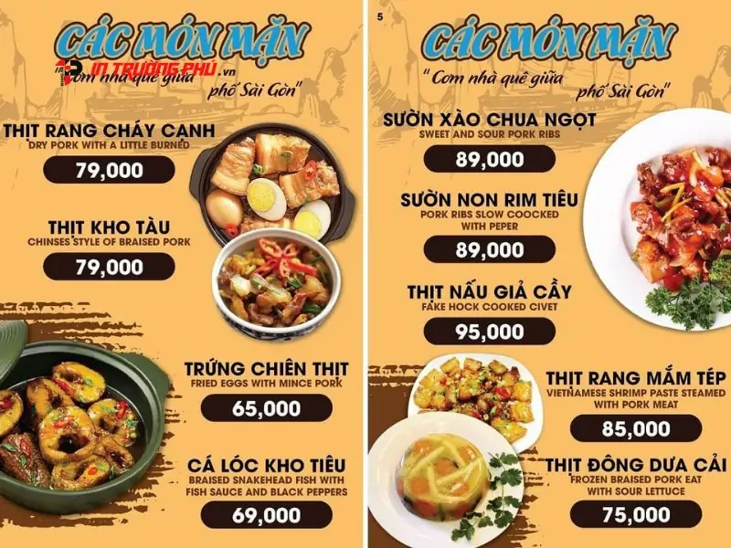 Quy tr&igrave;nh bảo quản menu gi&uacute;p k&eacute;o d&agrave;i tuổi thọ