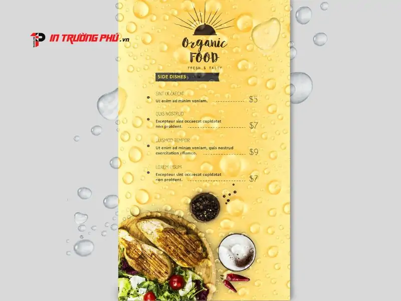 Những sai lầm khi in standee qu&aacute;n cafe về mặt nội dung v&agrave; bố cục