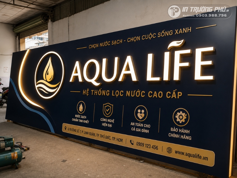 Biển alu hay biển mica đều c&oacute; ưu điểm kh&aacute;c nhau