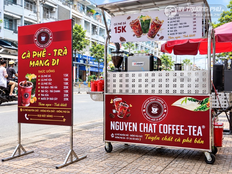 bảng hiệu c&agrave; ph&ecirc; mang đi