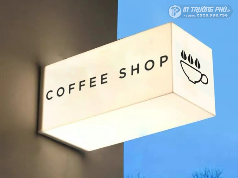 biển hiệu qu&aacute;n cafe