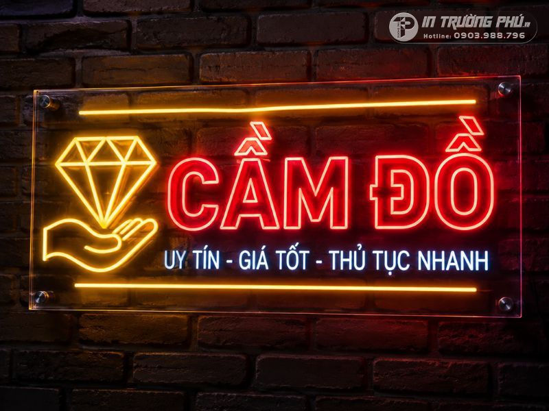 bảng hiệu quảng c&aacute;o cầm đồ