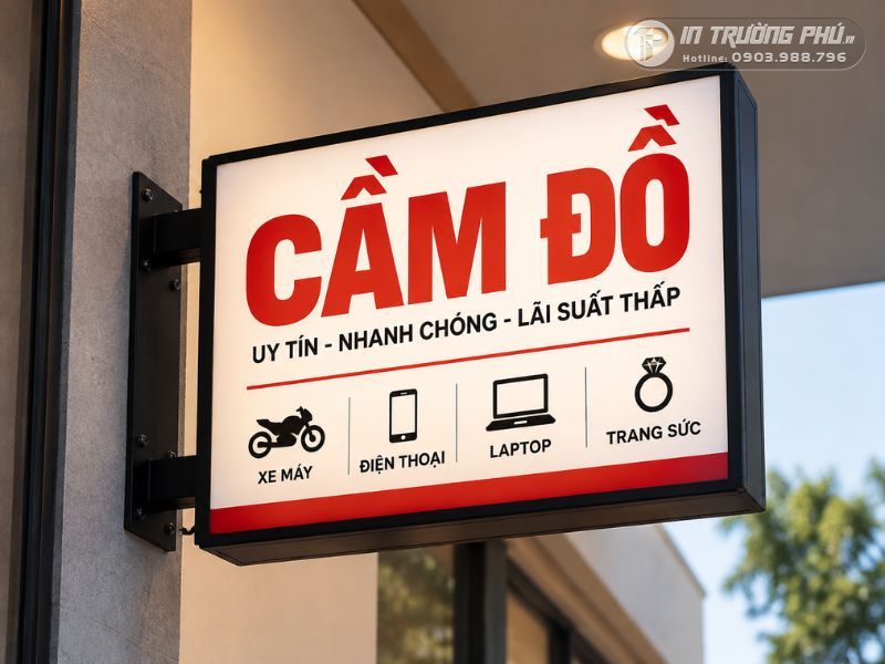 mẫu bảng hiệu cầm đồ