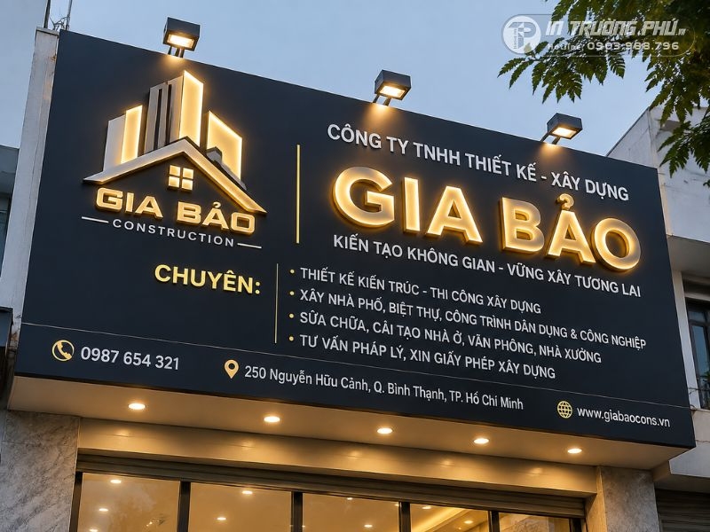 bảng hiệu quảng c&aacute;o c&ocirc;ng ty x&acirc;y dựng