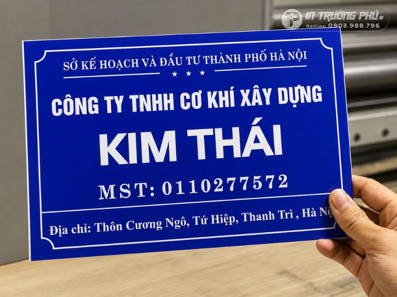 Bảng hiệu c&ocirc;ng ty