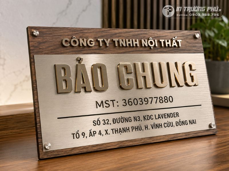  Bảng hiệu c&ocirc;ng ty