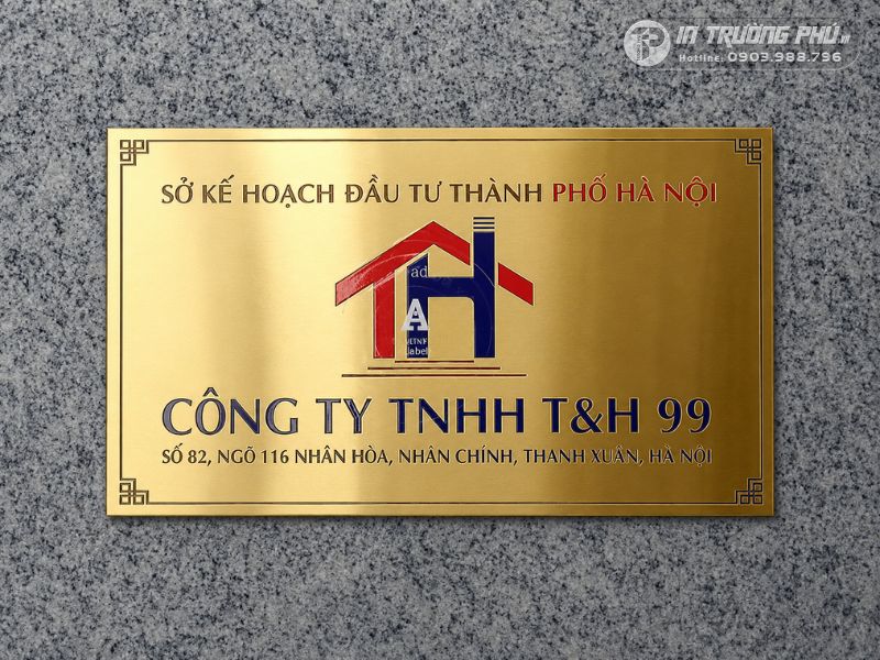Bảng hiệu c&ocirc;ng ty