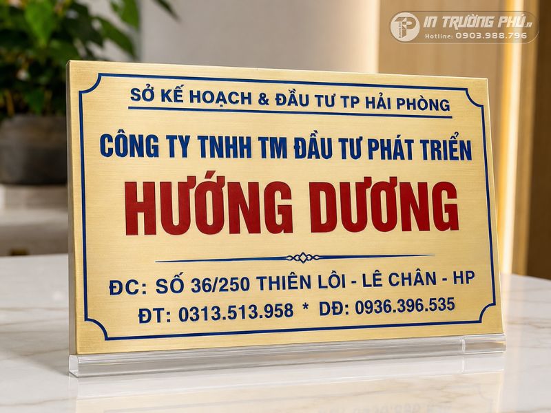 Bảng hiệu c&ocirc;ng ty