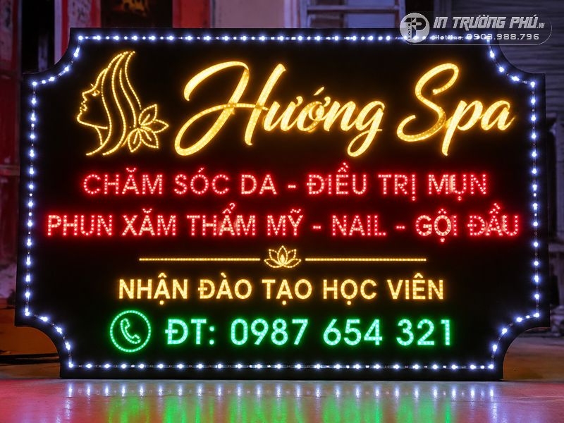 bảng hiệu spa đẹp