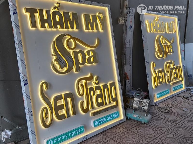 bảng hiệu spa đẹp
