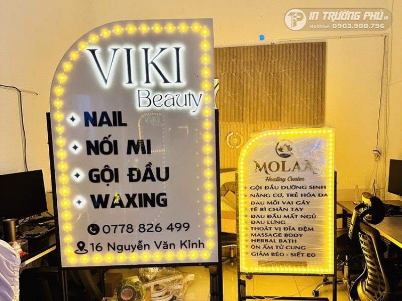 bảng hiệu spa đẹp