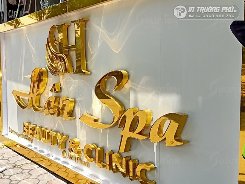 biển hiệu spa