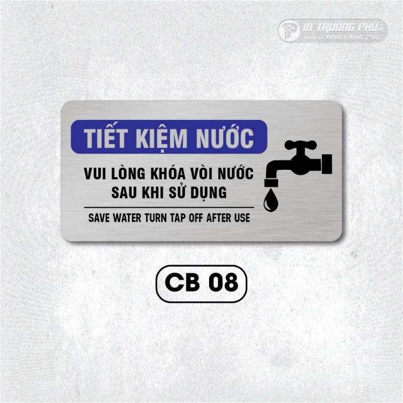 Bảng t&ecirc;n ph&ograve;ng inox