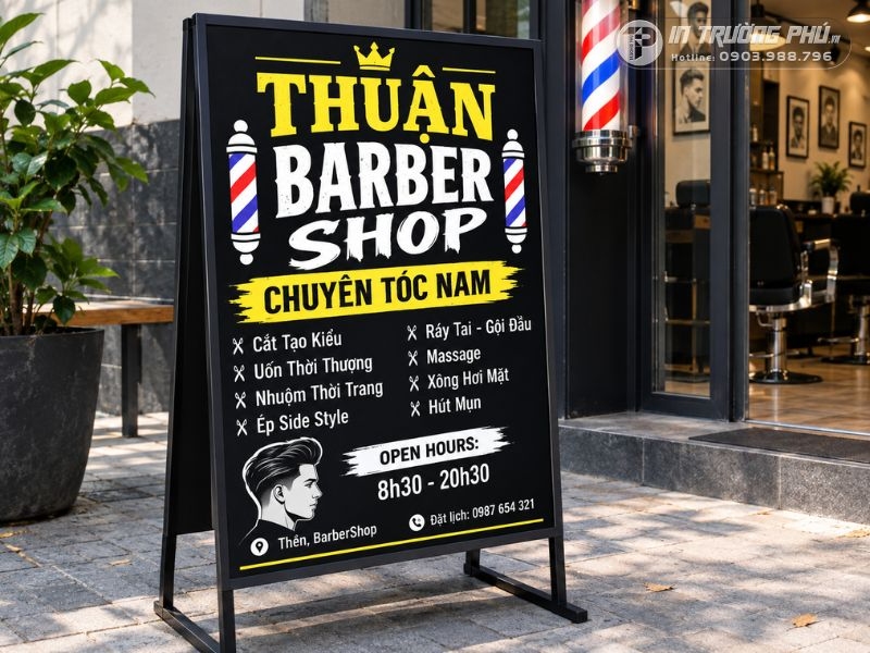 biển hiệu biển bạt t&oacute;c