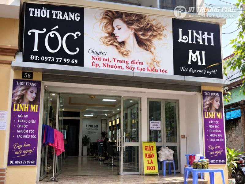 biển hiệu t&oacute;c đẹp