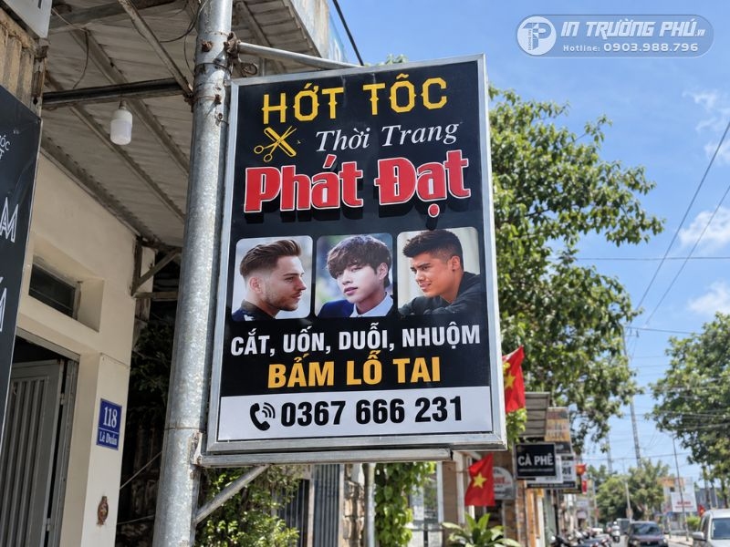 bảng hiệu biển bạt t&oacute;c 