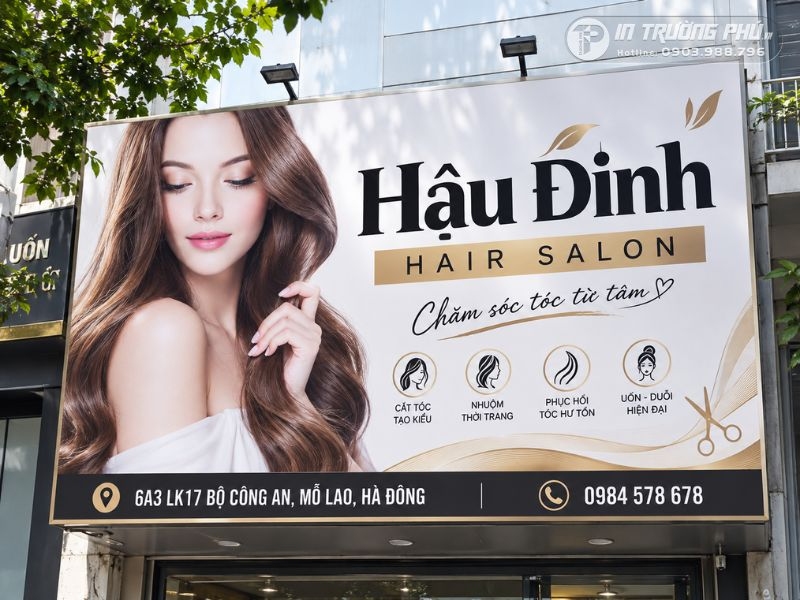 mẫu biển bạt t&oacute;c đẹp