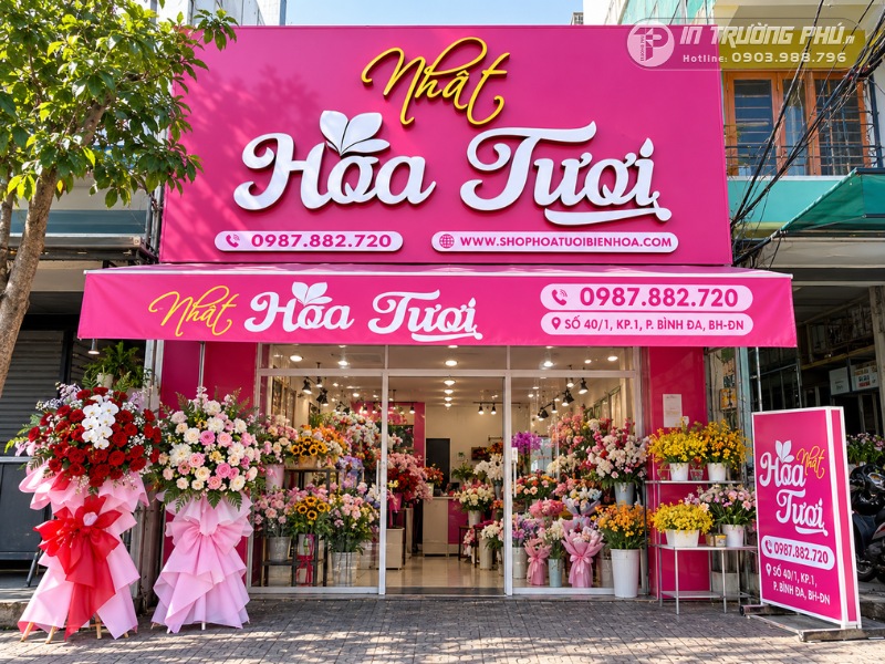 Biển hiệu shop đẹp