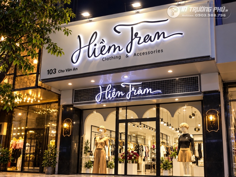 Biển hiệu shop đẹp