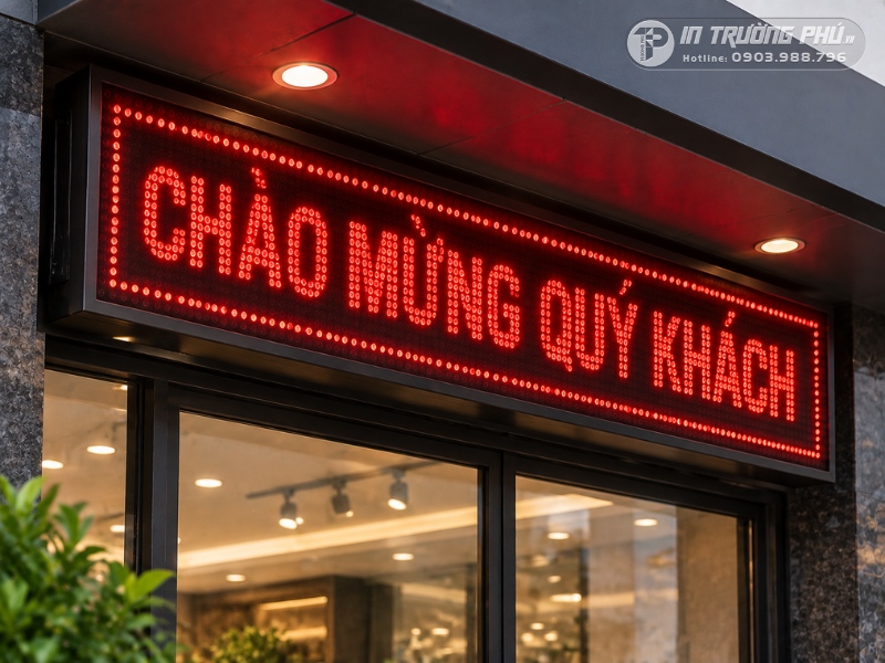 Biển led ma trận hải ph&ograve;ng
