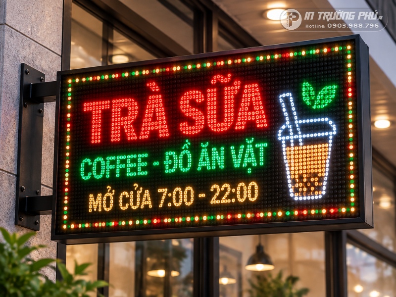 Biển led ma trận hải ph&ograve;ng