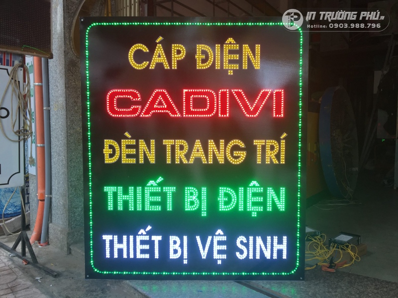 biển led ma trận
