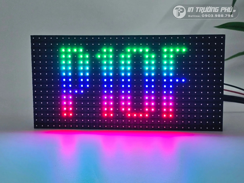 bảng led ma trận full m&agrave;u