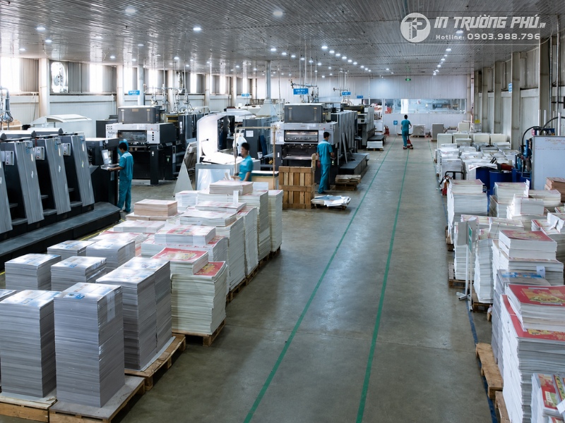 In Trường Ph&uacute; đầu tư xưởng in ri&ecirc;ng c&ugrave;ng hệ thống m&aacute;y m&oacute;c hiện đại