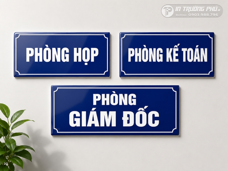 Biển mica d&aacute;n decal