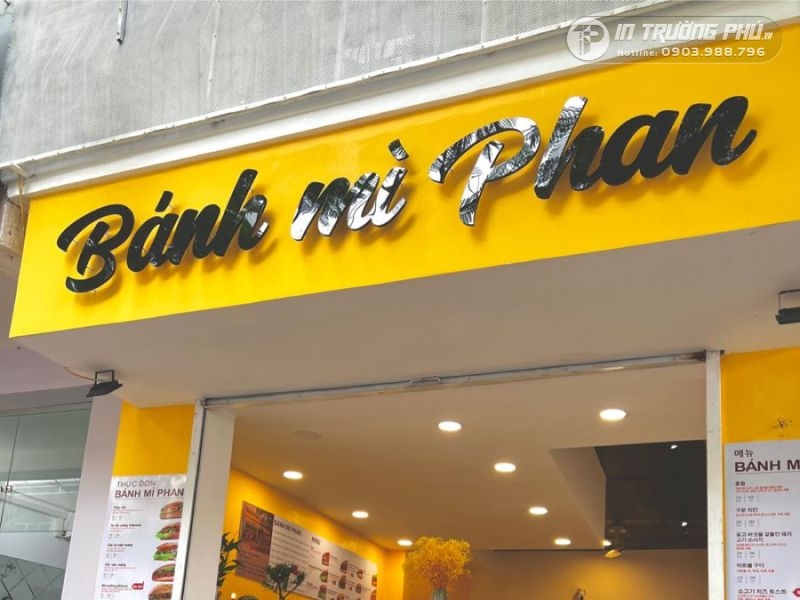 bảng hiệu ăn s&aacute;ng