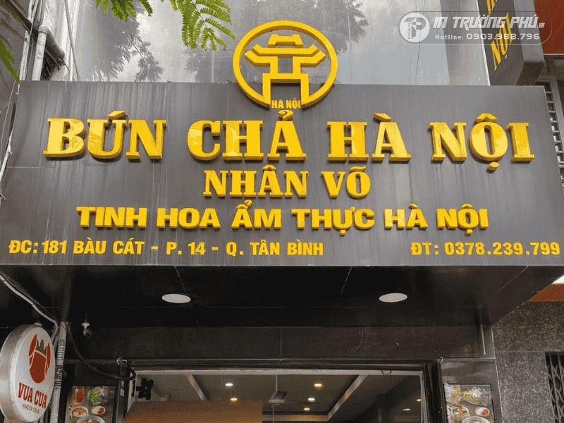 bảng hiệu ăn s&aacute;ng